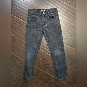 True Indigo Boys Black Skinny Jeans Size 6